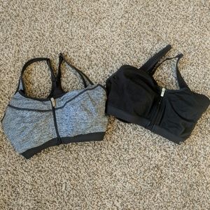 Bundle of to VS high impact sports bras